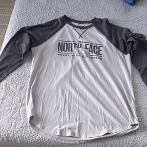 North face long sleeve shirt mens